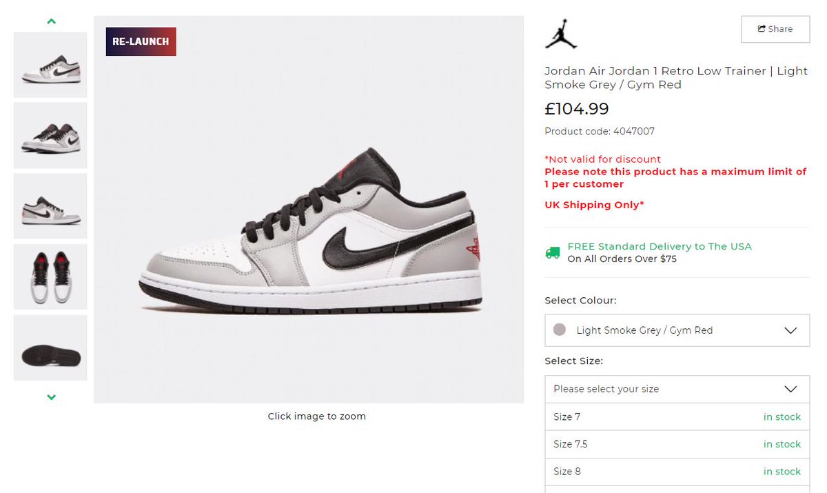 air jordan 1 smoke grey canada