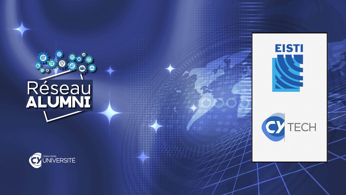 [Alumni] <a href="/CY__Tech/">CY Tech</a> lance sa plateforme #Alumni, lieu d'échange entre étudiants, diplômés et entreprises !
Rejoignez notre réseau dès maintenant !
➡️cy-tech.datalumni.com/new
#CYTech #EISTI