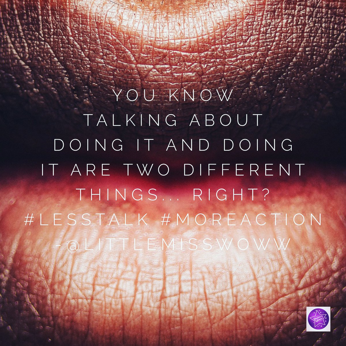 littlemisswoww's tweet photo. As you head full throttle into 2021 it’s time to stop talking about what you wish you’d done, want to do and plan to do and start doing it! #lesswords #moreaction #itstime #poweredbywoww
Who’s in? https://t.co/9j6aSva59D