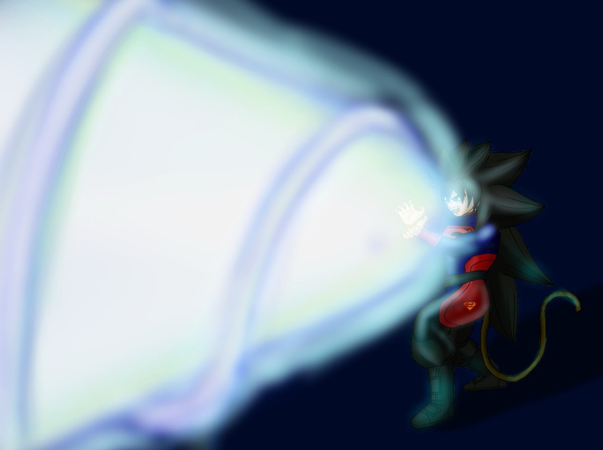 SaiyanOfSteel_'s tweet photo. "You call that an attack? Lemme show you what a REAL KAMEHAMEHA looks like!"

#Sparga #KamehamehaWave #Kamehameha #DBZ #DBZP #SaiyanOC #SaiyanKryptonianhybrid https://t.co/ap8joGN2O1