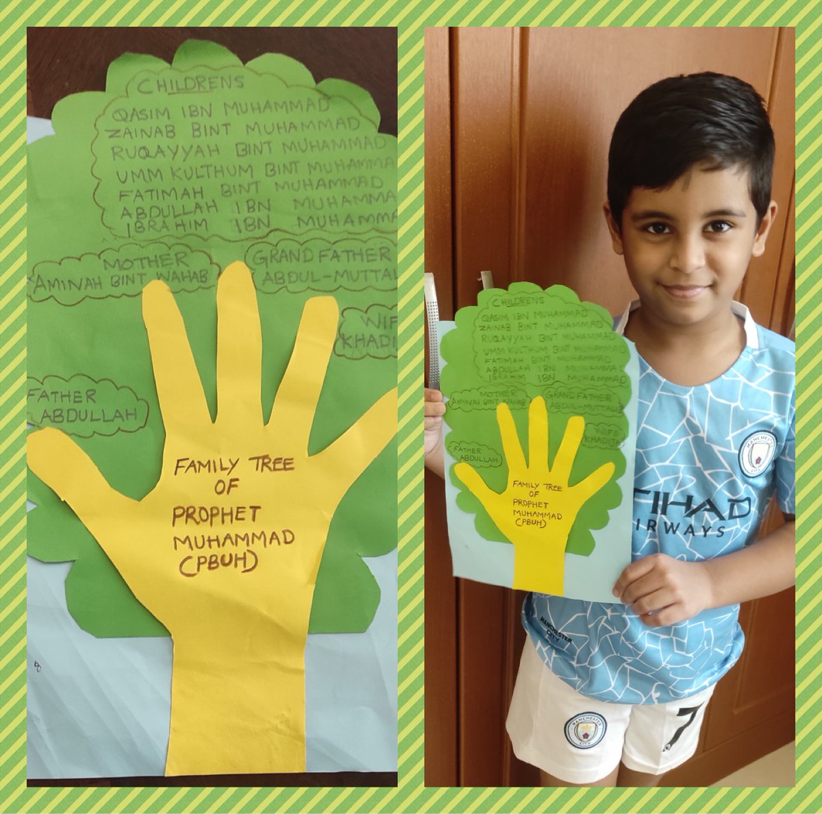 OOB_GEMS's tweet photo. Grade 1 Activity – Family tree of Prophet Muhammad (PBUH)
Well done boys!
#Islamicweek https://t.co/QXZcUdCPun