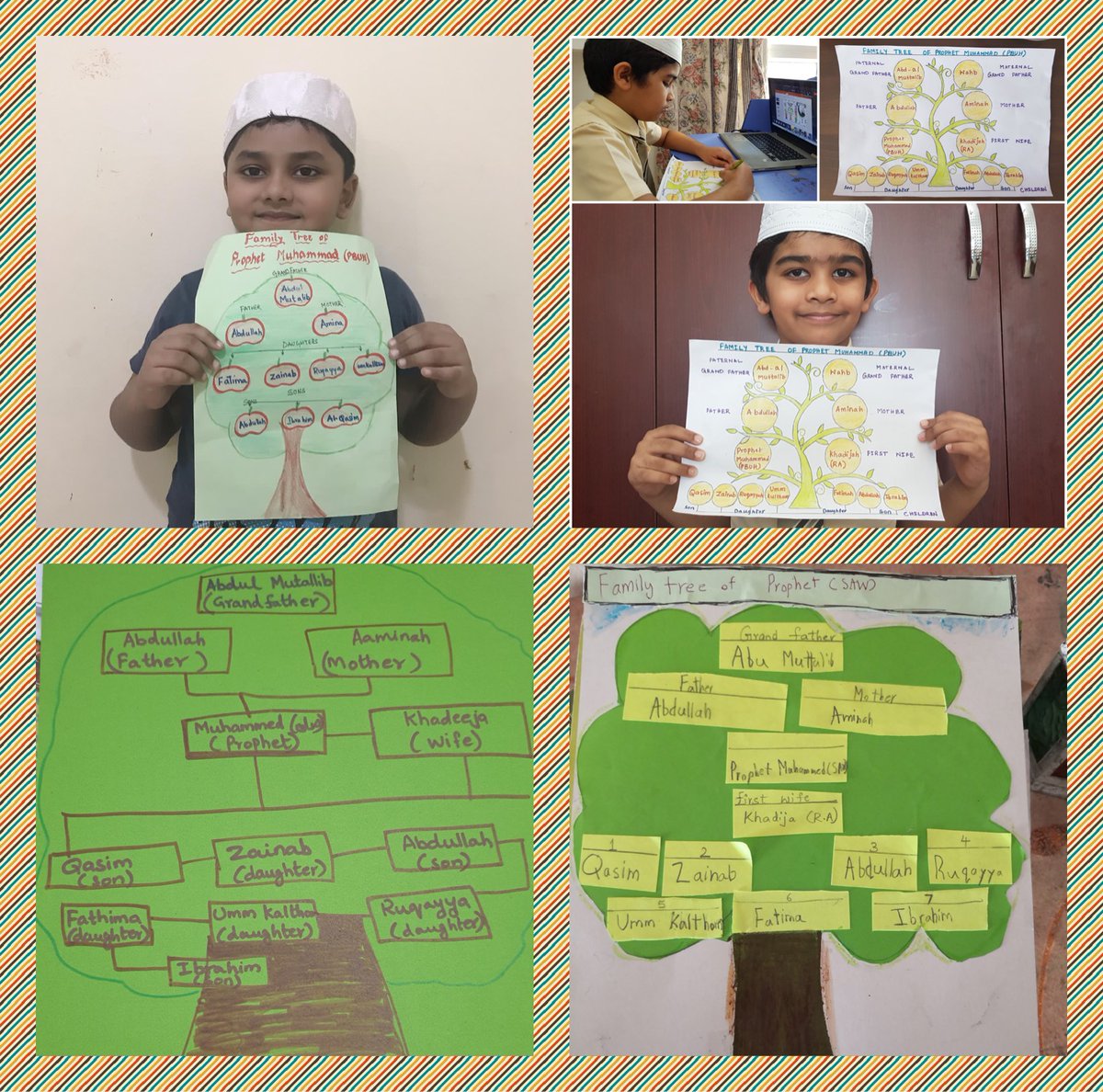 OOB_GEMS's tweet photo. Grade 1 Activity – Family tree of Prophet Muhammad (PBUH)
Well done boys!
#Islamicweek https://t.co/QXZcUdCPun