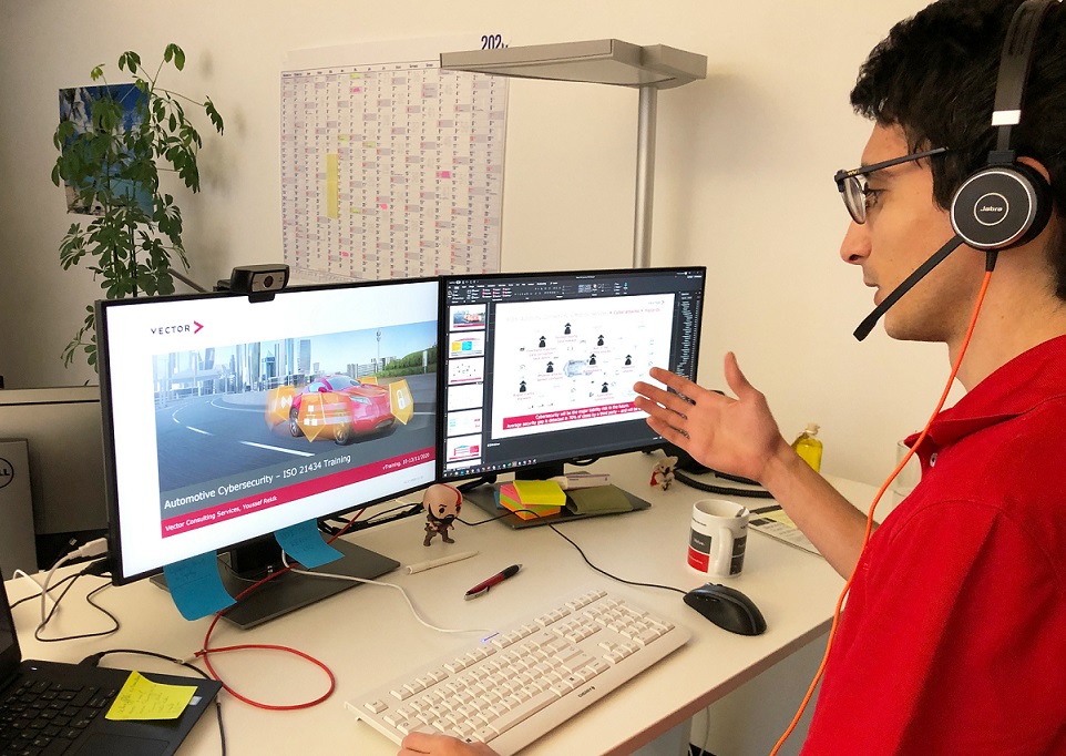 VectorVCS's tweet image. #VectorVCS online training Automotive #Cybersecurity is very much sought-after. Join and find out why it is such a success for attendees +++ GUARANTEED date: December 8 – 9, 2020 +++ Online, interactive with best practices from Vector projects worldwide! consulting.vector.com/int/en/trainin…