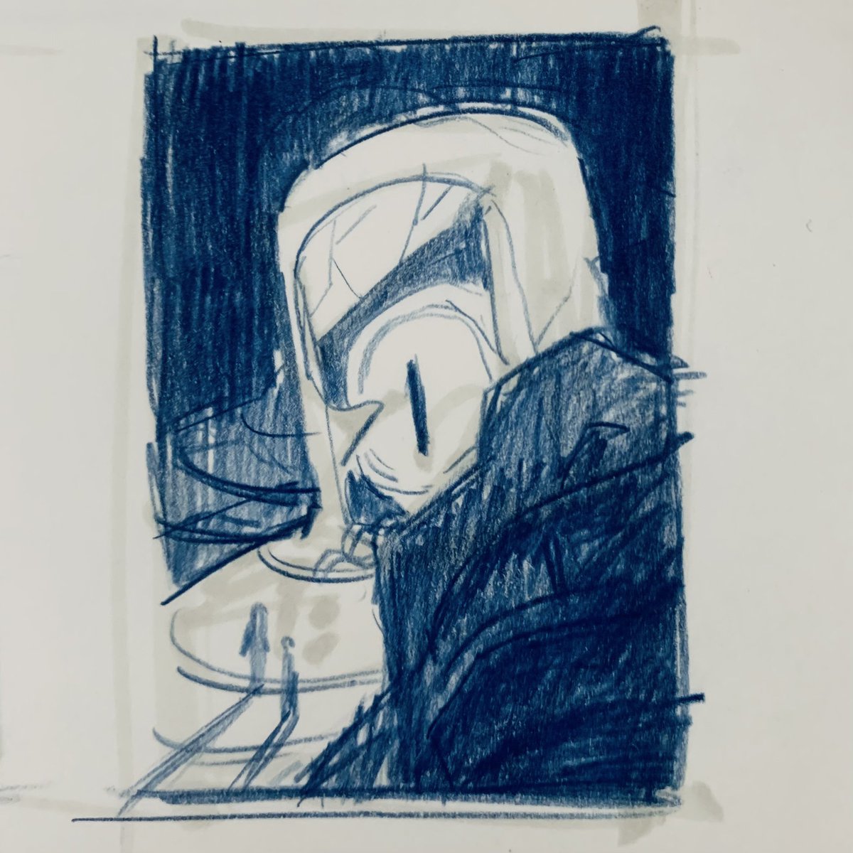 redherringdraws's tweet image. Something quick tonight, feeling a bit tired. 💕 

#90daysofscifi