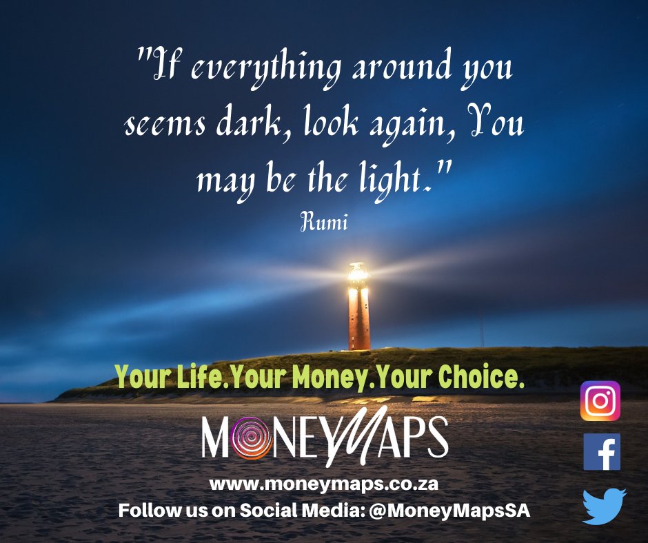 moneymapsSA's tweet photo. Be the light today! ✨
#ThursdayThoughts https://t.co/7lekdd06Lc