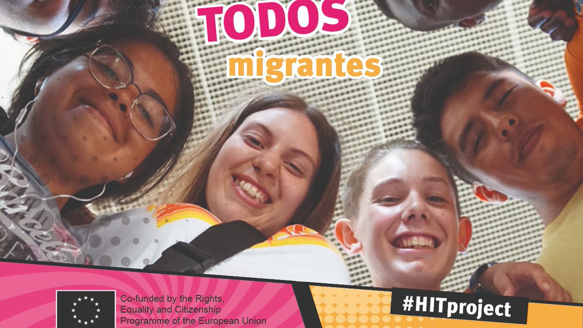 Making_Projects's tweet photo. 👉 Hoy a las 11:00 presentando en directo recursos y resultados del #HITproject, con jóvenes contra el #racismo y odio hacia las personas que han migrado.
+info y el video: https://t.co/7igoww30Vd https://t.co/cAf9cYkBuM