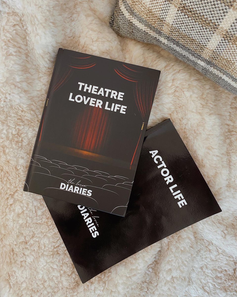 klawsonactor's tweet photo. And I’m going to be walking through the NEW Theatre Life Diary this afternoon on my Instagram so make sure you follow along 🖤 
@theloviediaries https://t.co/AwiQbpyVbg