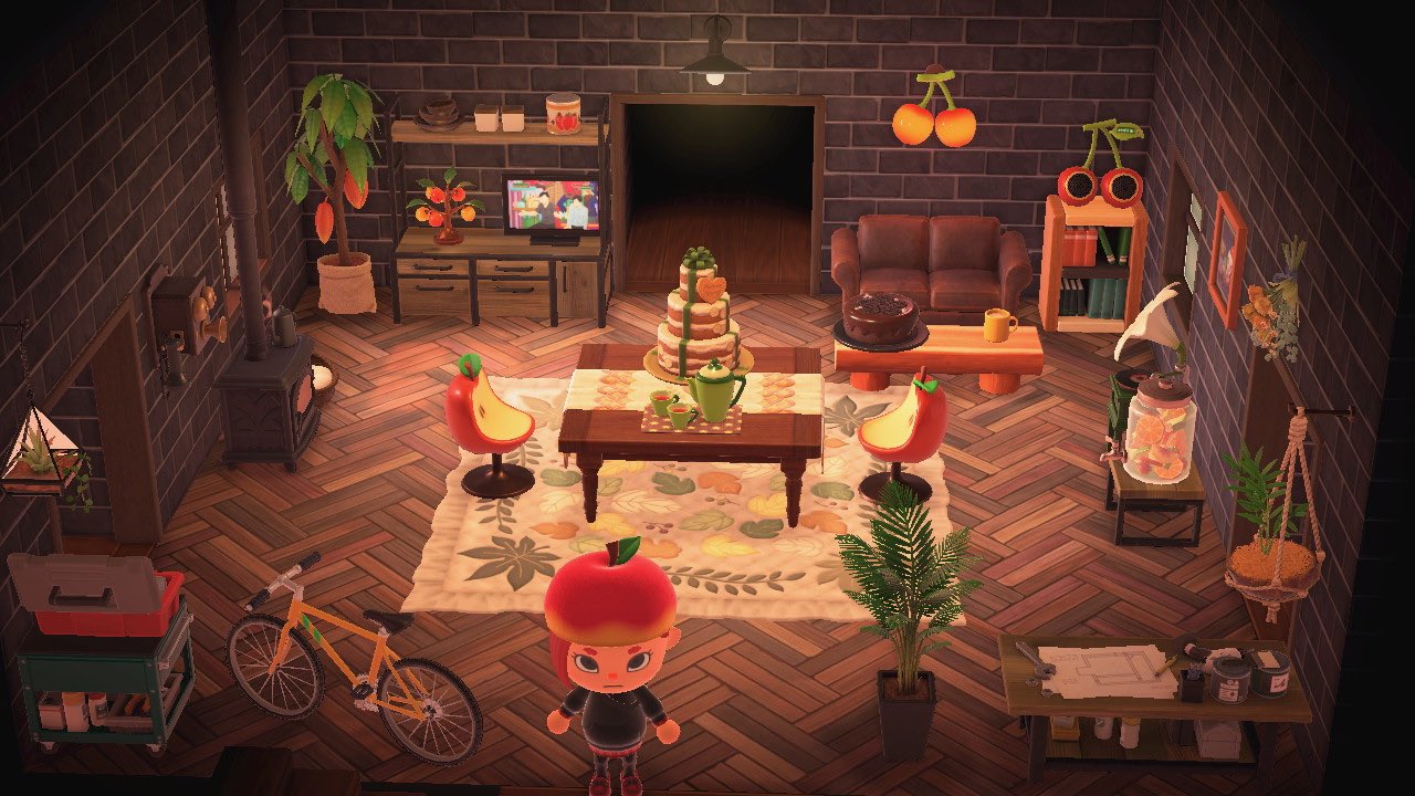 Twitter 上的 木崎アオコ 原稿中 私のおっとり旦那3巻 サンクスギビングデーでもらえる家具どれも可愛い ラグお気に入り 部屋の雰囲気かわるな 最初水色木製壁紙で アメカジ風にしてたんだけど シックなカントリー風にシフトしてこ T Co Tdwtin1fyt