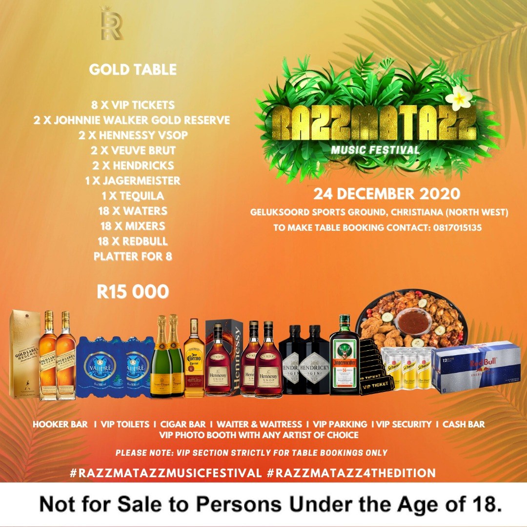 RazzmatazzGroup's tweet photo. Your experience is about to get elevated.

Reserve your VIP table early to avoide dissapoinment, VIP Strickly for Table booking :  please contact 081 7015 135 or email  info@razzmatazzgroupsa.com 

Book on TicketPro : https://t.co/psl9yqgPH1 https://t.co/RSCiyVJ2q9