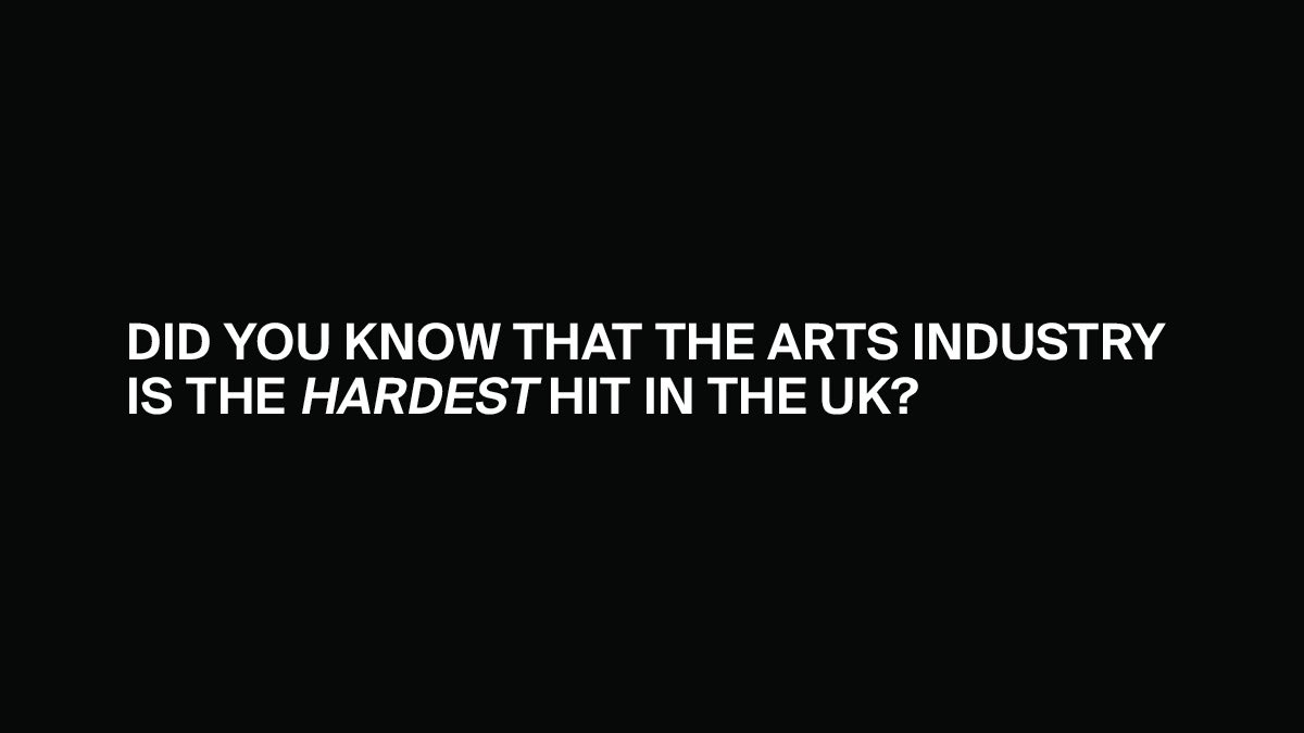 BLOKtv_'s tweet photo. No support. No clarity. No acknowledgement. 

Millions out of work. 

#MoveForTheArts https://t.co/dWY8XEQTTJ