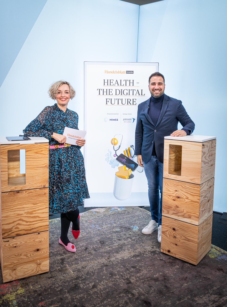 vitagroup_ag's tweet photo. „Das war eine tolle Veranstaltung mit großartigen Teilnehmern – Deutschland kann Digitalisierung!“, sagt @Emek97455324 über die Konferenz des @handelsblatt "Health – The Digital Future". #hbhealth #DVG, #ePA #eRezept @inga_bergen @dmatusiewicz @HBhealth. Hier einige Eindrücke. https://t.co/SC59odkxt4