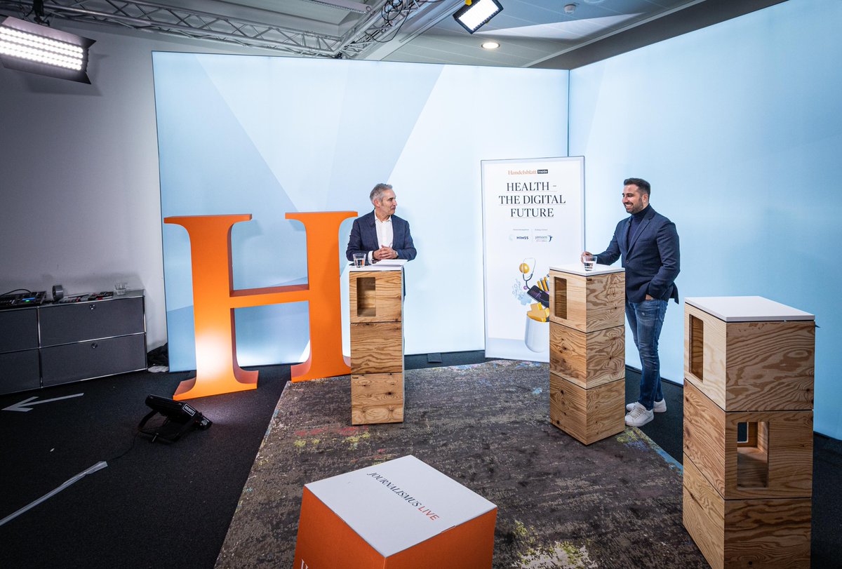 vitagroup_ag's tweet photo. „Das war eine tolle Veranstaltung mit großartigen Teilnehmern – Deutschland kann Digitalisierung!“, sagt @Emek97455324 über die Konferenz des @handelsblatt "Health – The Digital Future". #hbhealth #DVG, #ePA #eRezept @inga_bergen @dmatusiewicz @HBhealth. Hier einige Eindrücke. https://t.co/SC59odkxt4