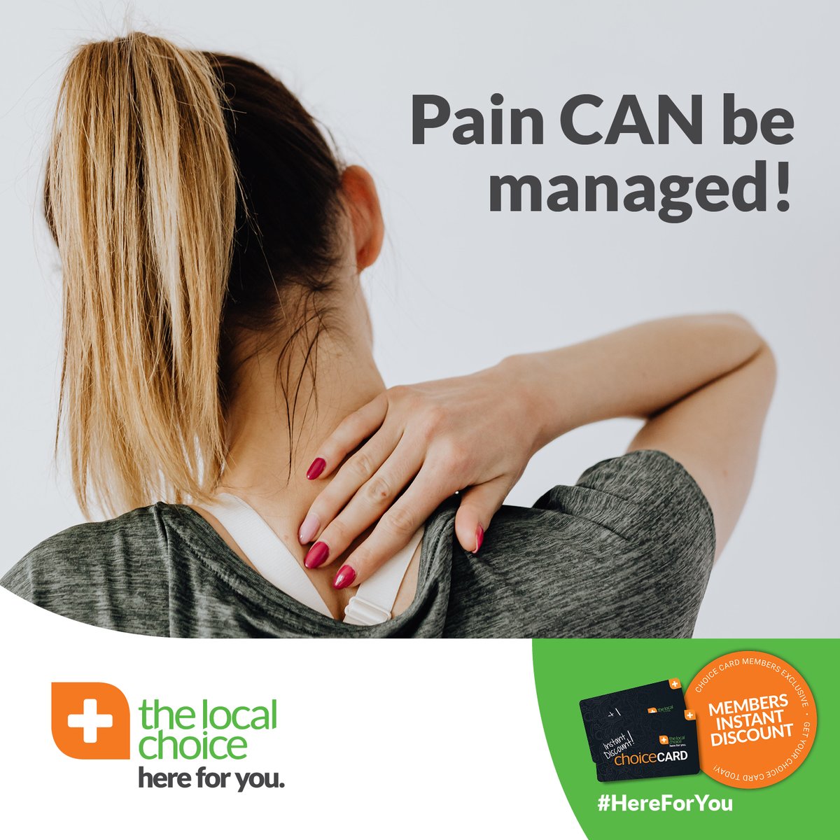 LocalChoiceVS's tweet photo. Pain is not always curable, but there are many ways to treat it. Currently, the best way to treat the pain is to manage the symptoms. Visit you pharmacist at @LocalChoiceVS to discuss your pain symptoms.

#Pain | #TheLocalChoice | #HereForYou https://t.co/KQTxkvYg2X