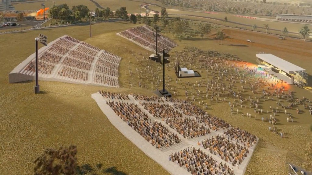 A glimpse into the Wellcamp Entertainment Precinct’s performing arts venue, with capacity for 40,000 people. It’s a shovel ready project incorporating motorsport, driver-training, and a 5000 person camping ground. We look forward to what this will bring to the Darling Downs.