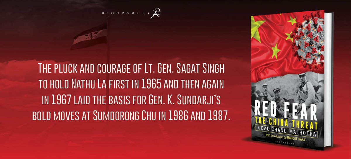 BloomsburyIndia's tweet photo. These victories redeemed the honour of the Indian Army that was lost in NEFA in 1962.

Read more in #RedFear: https://t.co/IA4J4GRGgV
@KashmirStory https://t.co/aoAKtvqReg