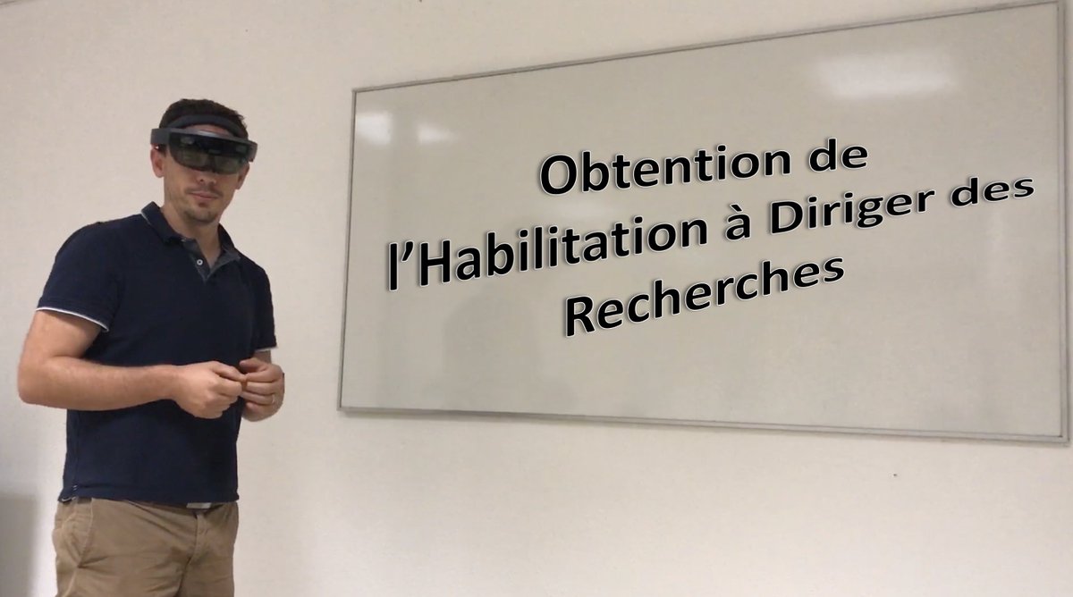 aperroch's tweet photo. 🍾 Obtention de l'HDR !

Très fier de ma soutenance 💪

Merci aux membres de jury pour les riches échanges et pour les nombreux compliments 😍

De belles perspectives à venir à @LaboHavae @ilfomer @unilim

Dommage pour le distanciel, mais un petit pic d'audience à 36 personnes 😉 https://t.co/qhJUizLAwz