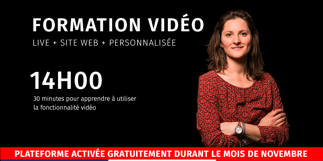 [RESTEZ EN CONTACT AVEC VOS CLIENTS : UTILISEZ LA VIDÉO !] 

Découvrez le fonctionnement de la vidéo lors du webinar animé par Camilla aujourd'hui à partir de 14h  ! 
Pour vous inscrire, cliquez ici sur le lien suivant : showtime.zoho.com/join#/10021756…