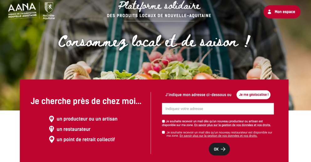 [ #PlateformeSolidaire ] Vous êtes restaurateur en #NouvelleAquitaine ? 

🍽️ Vous proposez des plats à emporter à base de #ProduitsLocaux ?
✏️ Inscrivez-vous gratuitement sur produits-locaux-nouvelle-aquitaine.fr

#Restaurants @lesproduitsdeNA produits-locaux-nouvelle-aquitaine.fr