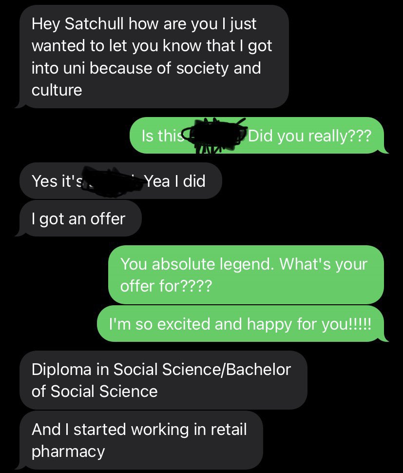 Amy Satchell School tweet media