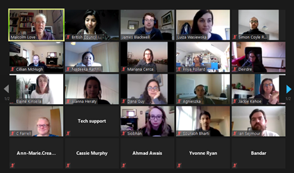 Famelab Ireland (@famelab_ireland) on Twitter photo Our #ScientficallySpeaking2020 workshops, part of @START2020TCD <a href="/CorkDiscovers/">Cork Discovers</a> <a href="/MSCActions/">Marie Skłodowska-Curie Actions</a> were a huge success-150+ researchers involved across Ireland/NI! Special thanks to @splendidity #FameLabAlumni co-trainers <a href="/UCC/">UCC Ireland</a> <a href="/tcddublin/">Trinity College Dublin</a> <a href="/DkIT_Research/">DkIT Research Office</a> <a href="/UlsterUni/">Ulster University</a> @WIT_Research <a href="/sci_engUL/">Faculty of Science & Engineering | UL</a> Our #ScientficallySpeaking2020 workshops, part of @START2020TCD <a href="/CorkDiscovers/">Cork Discovers</a> <a href="/MSCActions/">Marie Skłodowska-Curie Actions</a> were a huge success-150+ researchers involved across Ireland/NI! Special thanks to @splendidity #FameLabAlumni co-trainers <a href="/UCC/">UCC Ireland</a> <a href="/tcddublin/">Trinity College Dublin</a> <a href="/DkIT_Research/">DkIT Research Office</a> <a href="/UlsterUni/">Ulster University</a> @WIT_Research <a href="/sci_engUL/">Faculty of Science & Engineering | UL</a>