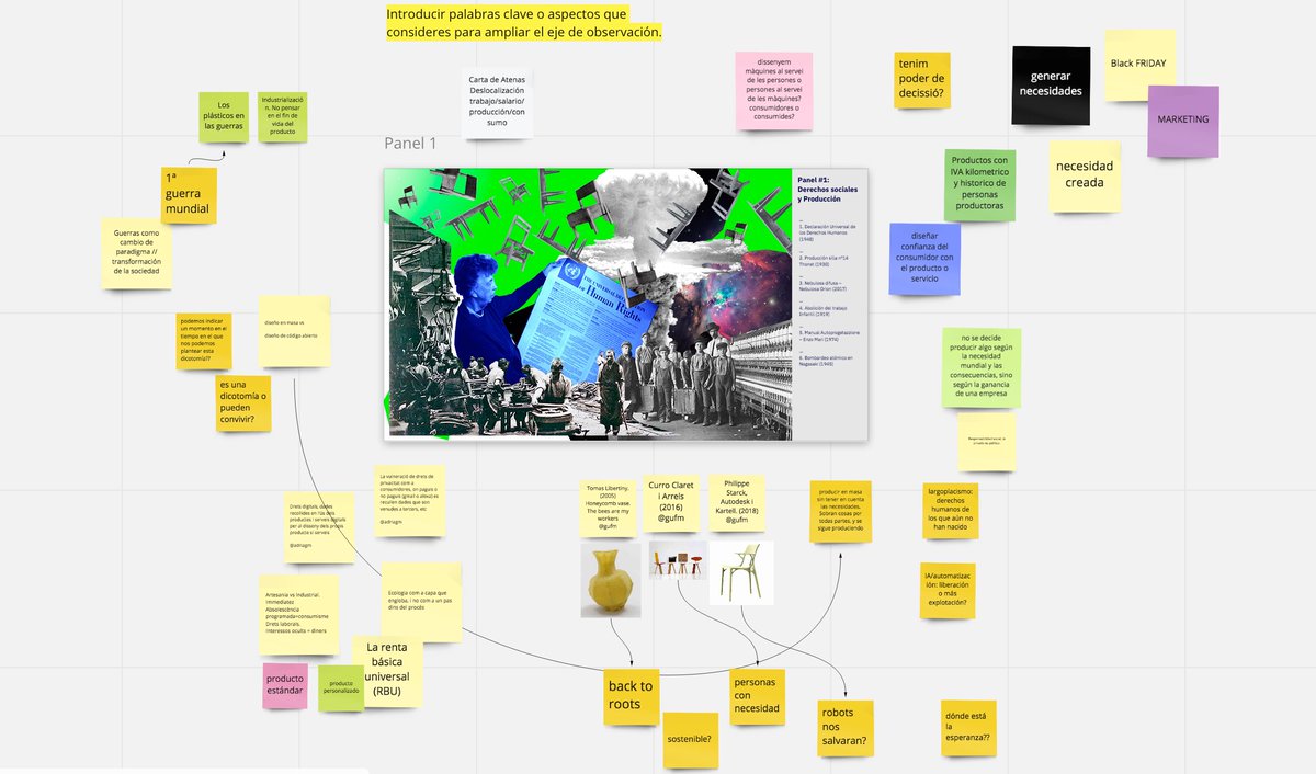 Makeatuvida's tweet photo. Cerramos el primer ciclo de sesiones de #cronologiaCRIT #CRITecologia en #BDW2020. Seguimos investigando y experimentando con formatos de activación de nuestros referentes históricos en diseño #crítico #social #político #sostenible #abierto #feminista #comprometido... Gracias! https://t.co/9lgoMhoD6p