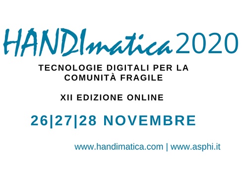 inail_gov's tweet photo. #Handimatica #Inail con stand virtuale e workshop su esperienze di servizio del #CentroProtesi in epoca #Covid_19 all'evento online sulle tecnologie digitali per la comunità fragile, organizzato da @FondazioneAsphi,
https://t.co/DOAPQmNqSt https://t.co/2rOFaOlnH8