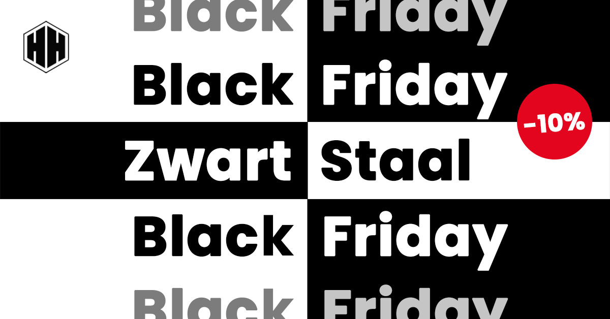 Black Friday bij Hardeman Bouwproducten: Vrijdag 27 november 10% korting op alle staalproducten!
 
Gebruik hiervoor de kortingscode ‘blackfriday’ in de winkelwagen.

Bekijk ons ruime assortiment staalproducten: bouwproducten.hardeman.nl/staal/