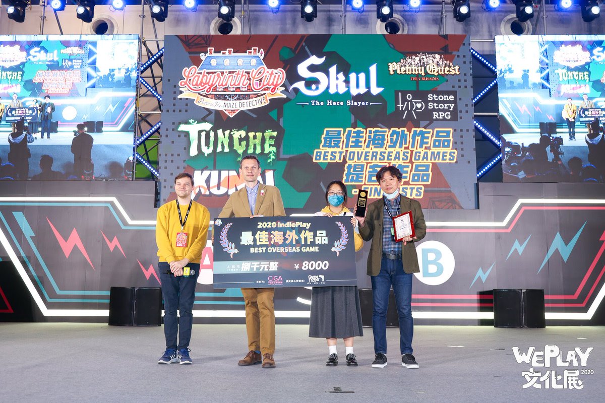 안녕하세요!

플레비 퀘스트가 2020 대한민국 게임대상 우수상, Indieplay에서 대상을 수상했어요!🥳

응원해주신 모든 분들에게 감사드립니다!😉

steamcommunity.com/games/334310/a…