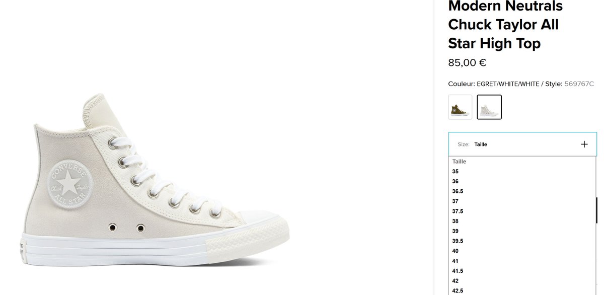 modern neutrals chuck taylor all star