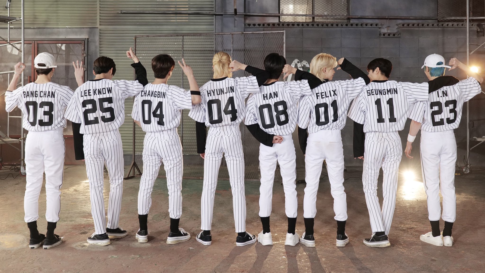 Stray Kids Bang Chan 03 ベースボールシャツ UNIFORM SHIRT - Bang Chan / Stray Kids『Stray Kids World