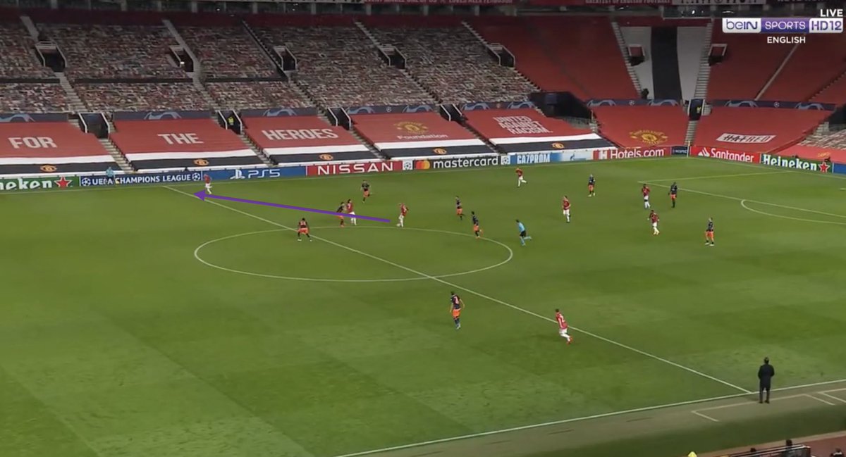 10. Daniel James’ First CL goal. A. Matic with a line breaking pass to Cavani.B. Nice hold up play and a quick pass to VDB. C. VDB with a through ball to support Greenwood’s run. D. Greenwood with perfectly weighted through ball. E. DJ outpaces the FB. Excellent finish.