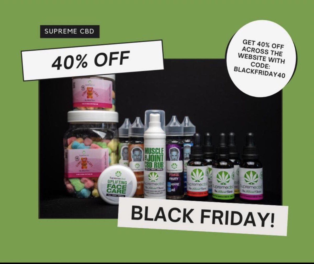 afowler06's tweet photo. Retweet this for me please people and I’ll pick some of you for free oils 🙏🏻 There’s a MASSIVE sale at https://t.co/5pG9EDGiCV on now and a EXTRA 40% discount on everything with code Blackfriday40 DONT miss out 👊🏻 https://t.co/Joua9tRRQR