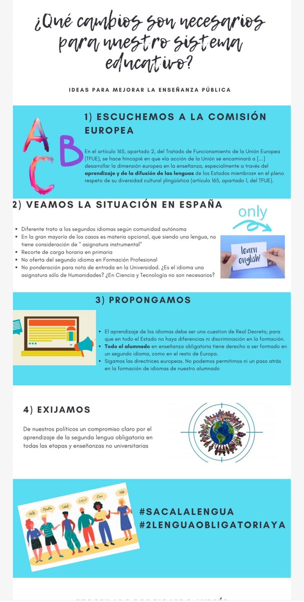 PHABOOcaulfield's tweet photo. ¿Pq el alumnado de una comunidad autónoma puede tener acceso al estudio de 2 lenguas europeas y el d otra comunidad no? ¿Pq no se aplican en los currículos los compromisos con la UE en materia plurilingüísmo? @joanmena @CelaaIsabel @J_Sanchez_Serna #CurrículoADebate #SacaLaLengua https://t.co/IwQZ7C9lmO