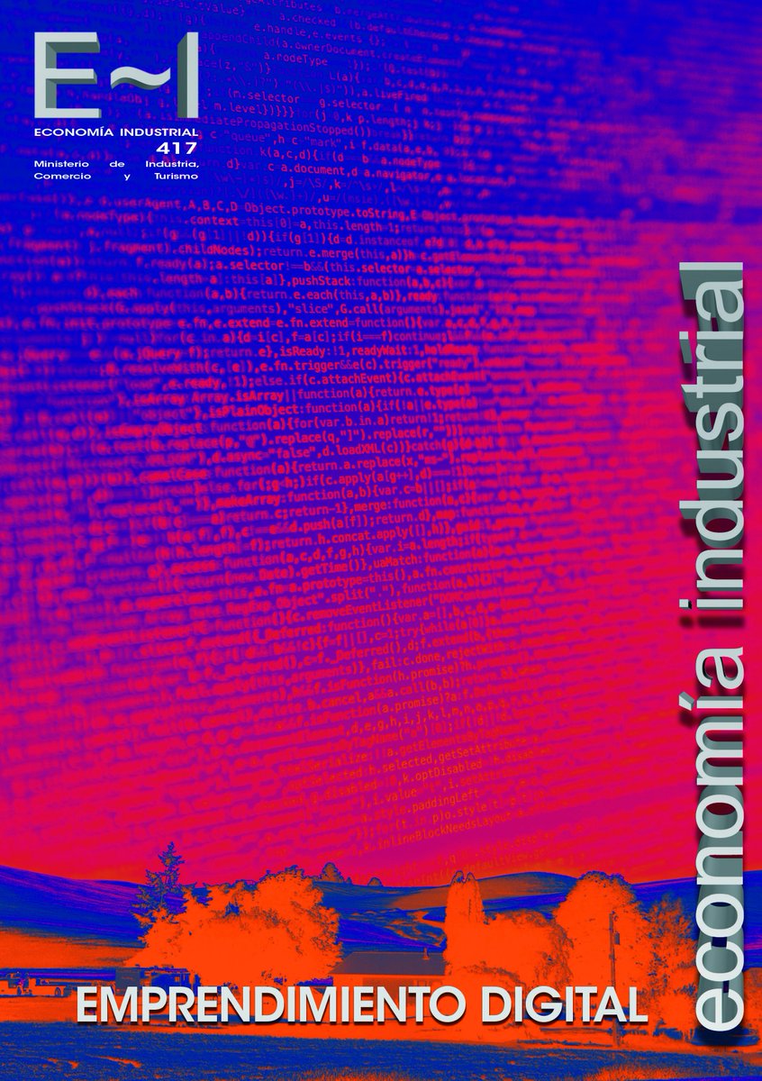 🔝Disponible el nº 417 de la revista #EconomíaIndustrial dedicado a explorar el papel del emprendimiento digital como palanca de desarrollo local y a resaltar el papel de la PYME y la importancia de la colaboración público-privada.
📰https://t.co/CVvWl8HbOq https://t.co/YJ2jsfT8W1