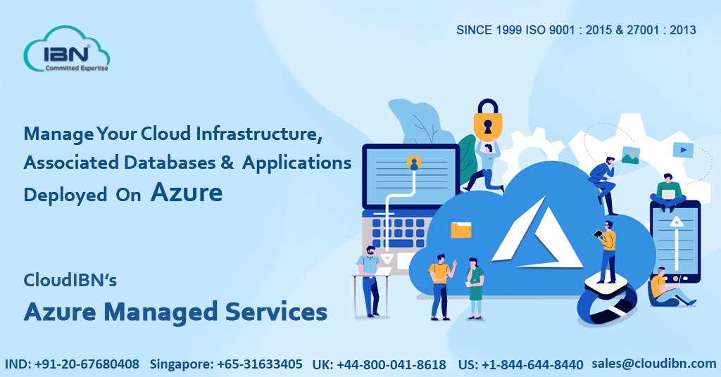 Cloud_IBN's tweet image. CloudIBN’s Microsoft Azure Gold Competent Team Manages Your Azure-Based Infrastructure, Associated Databases, And Applications Deployed On Azure And Will Ensure To Integrate Azure Services To Maximize Output. ow.ly/IuFf50Cutsb
#AzureManagedServices #AzureServer #AzureCloud
