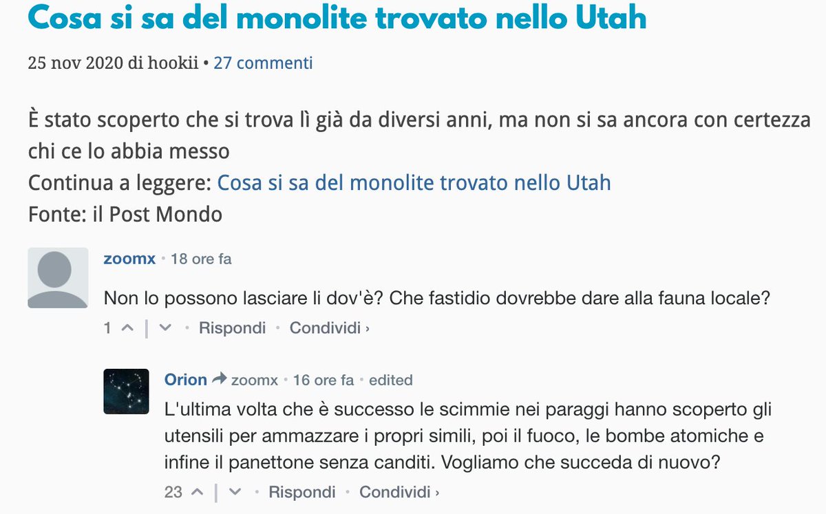 muccadoro's tweet photo. Meglio non rischiare.
#hookii
#monolite #utahmonolith #monolith #panettone #2020 https://t.co/rQwnjrPwnG
