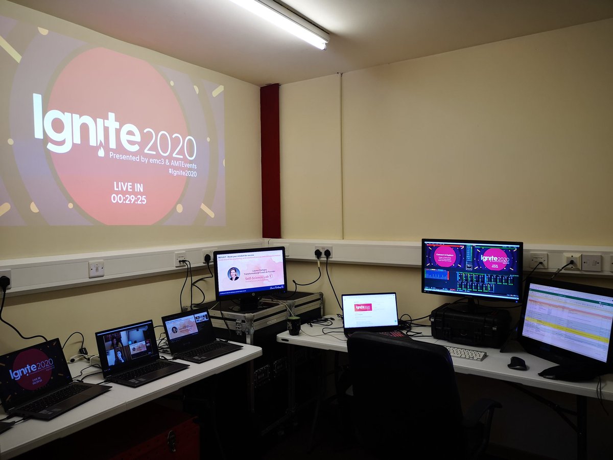 All ready to go with #Ignite2020 with <a href="/emc3London/">emc3</a> and <a href="/AMTEventsGlobal/">AMTEvents - Direct with Anna-Marie</a> !