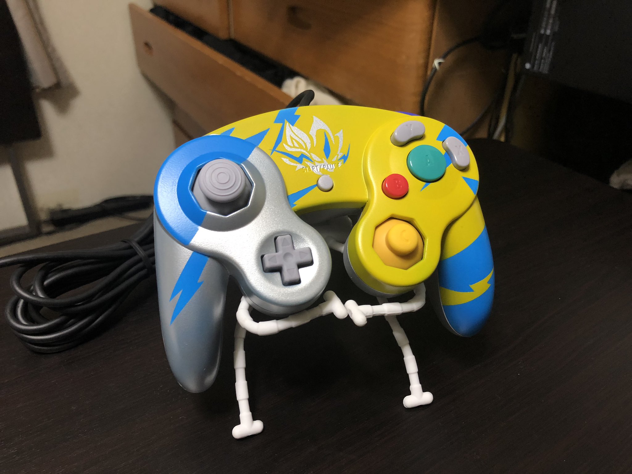 GCコントローラー 塗装 シーク スマブラSP ゼルダの伝説