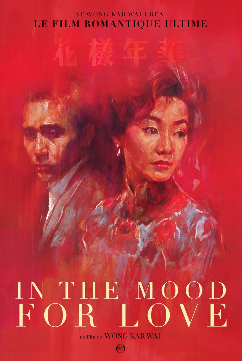 The Daily Tony Stella S Studiotstella New Poster For In The Mood For Love For Thejokersfilms The th Anniversary Restoration Can Now Be Seen Across The Us As Part Of World