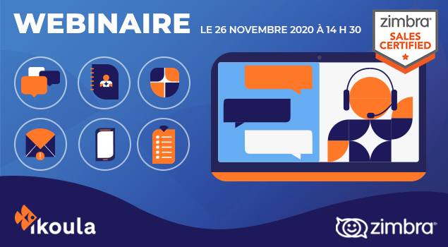 Ikoula's tweet image. [#JOURJ] Rendez-vous à 14h30 pour participer à notre Webinaire avec @Zimbra C'est l'occasion d'échanger sur "Comment migrer d'Office 365 à Zimbra" avec nos professionnels de la #MessagerieCollaborative
Inscrivez-vous ici 👇
ow.ly/kRR750CplhD