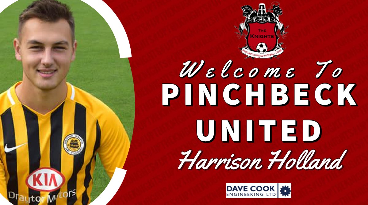 PinchbeckUnited's tweet photo. ⚫️ Holland Joins the Knights 🔴
Pinchbeck United would like to welcome Harrison Holland to the club. The centre forward previously a Boston United U19 player joins after a spell recently with Boston Town.
Welcome Harrison.
#HollandisaKnight #WelcomeHarrison https://t.co/kjkz8dBmS9