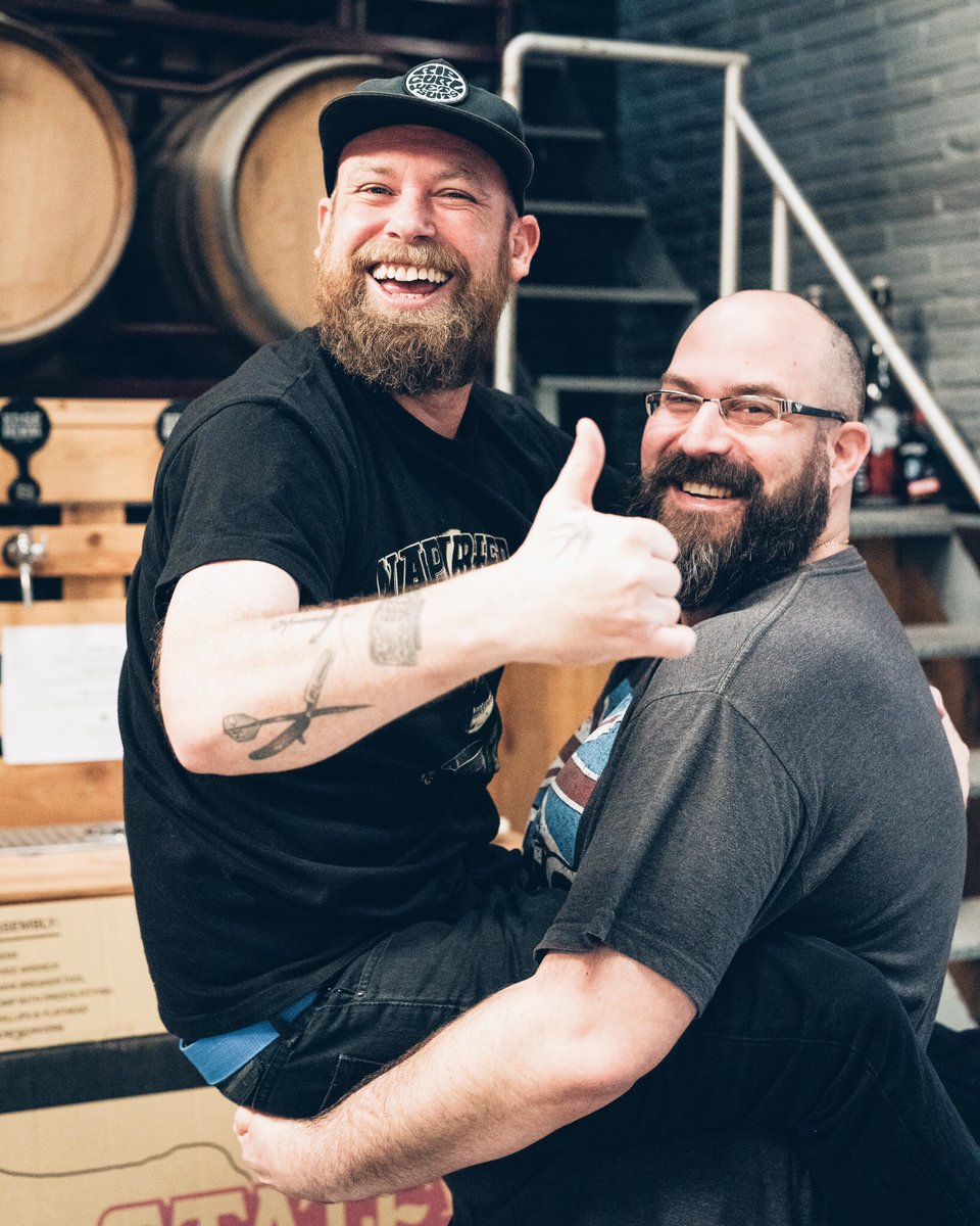 #tbt Last week we received a visit from our friend Jamie from the masters from Noáin: <a href="/Naparbier/">Naparbier</a>, and we were brewing a collab that will be announced very soon..! What kind of beer do you think it is..? 🍻💥 📷: <a href="/_ohmsweetohm/">Øhm Sweet Øhm ©</a>