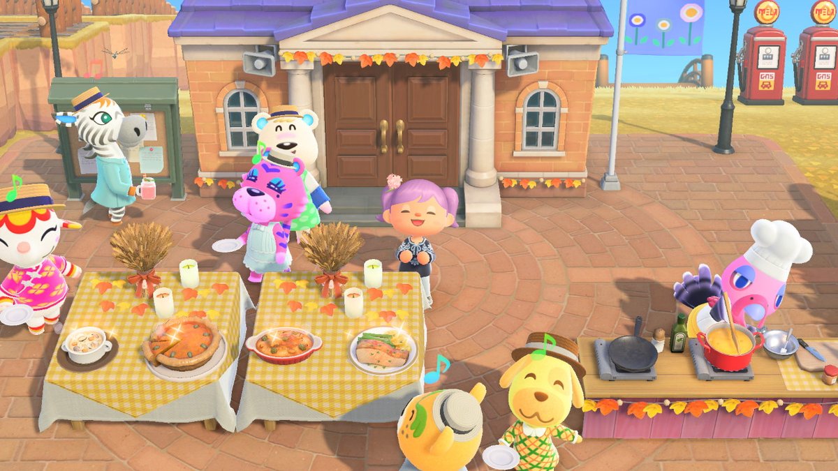 Char_Kymberley's tweet photo. Turkey day..... completed  #AnimalCrossing #ACNH #NintendoSwitch https://t.co/vtndVZnBPw
