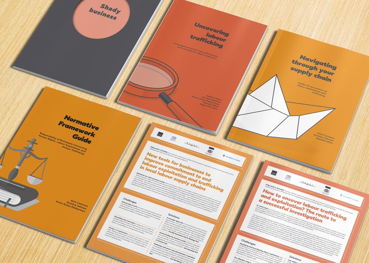 Heuni_institute's tweet photo. All the #FLOW_THB publications are #openaccess and can be downloaded in several languages from https://t.co/dkeeGIQDm2 https://t.co/H5DrVc4GJB
