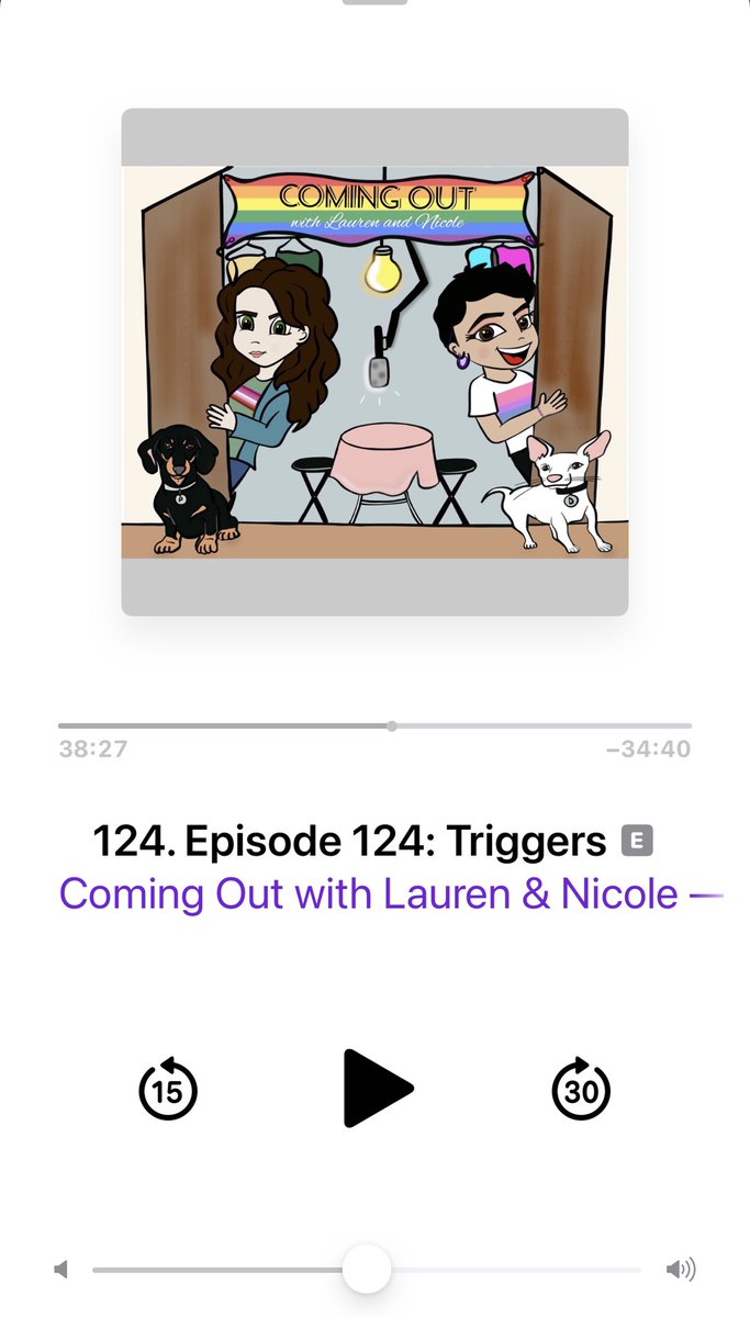SueNowhereboy68's tweet photo. EPISODE 124 OUT NOW !!! ITS THAT TIME AGAIN SO BRILLIANT PLEASE SUBSCRIBE 💜😘....FANTASTIC!!!!! WTG NIC 💜😘💜😘👏🏻MUCH LOVE XXX AND LAUREN 👏🏻👏🏻💜 xx @nicolepacent @lauren_flans @comingoutpod  #lesbian #gay #bisexual #trans #queer #loveislove #cominout #FOUNDRICKY!!! https://t.co/A7SlRMATs9