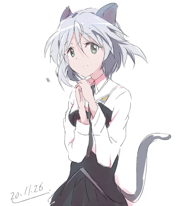 サーニャたん久しぶりに描く( i _ i )
 #ストライクウィッチーズRtB 