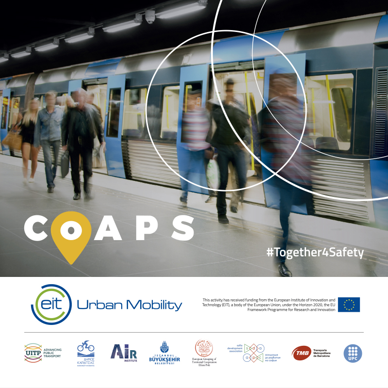 TMB_Barcelona's tweet photo. #Sabiesque col·laborem amb el projecte #COAPS, una inciativa europea d'@EITUrbanMob per prevenir la propagació de la #Covid19? https://t.co/KPxOQtb8us #Together4Safety ⬇️ https://t.co/jyRccZVQEX