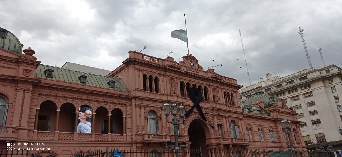 Прощание с Марадоной в Буэнос-Айресе 