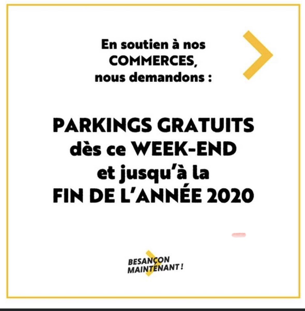 ChristineWerthe's tweet photo. #soutien #commercesdeproximité #centreville #stationnement #parkings #gratuité #besançon #BesançonMaintenant #OppCMBesac https://t.co/R8zCEqd7N1