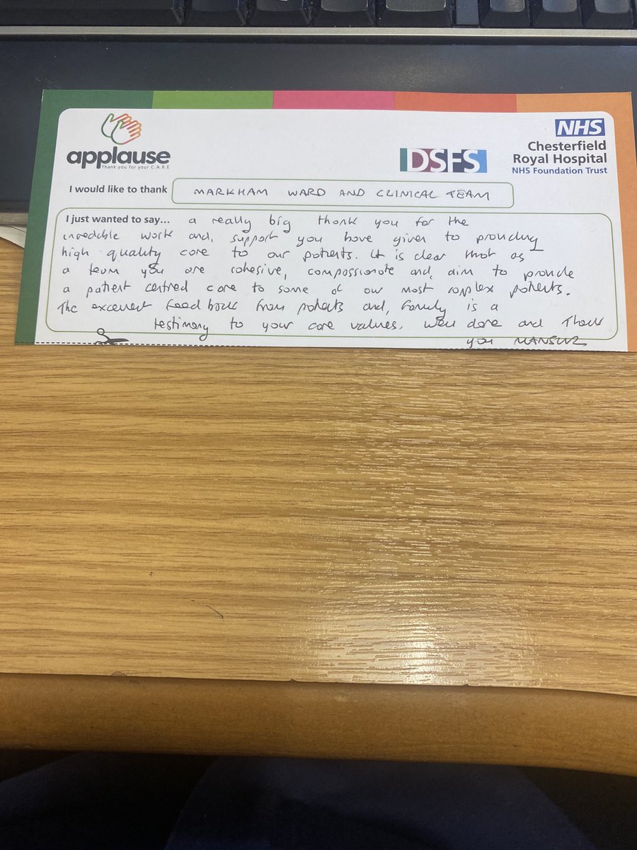 vickylturner's tweet image. Well done fantastic team work. Proud to work in Respiratory .